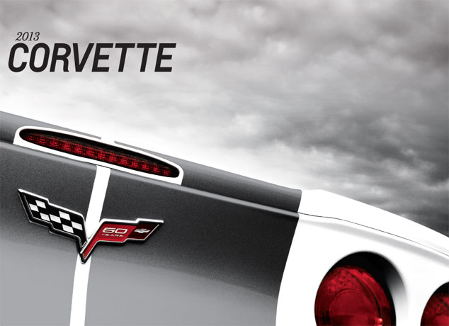 Corvette 2013 Catalog Cover